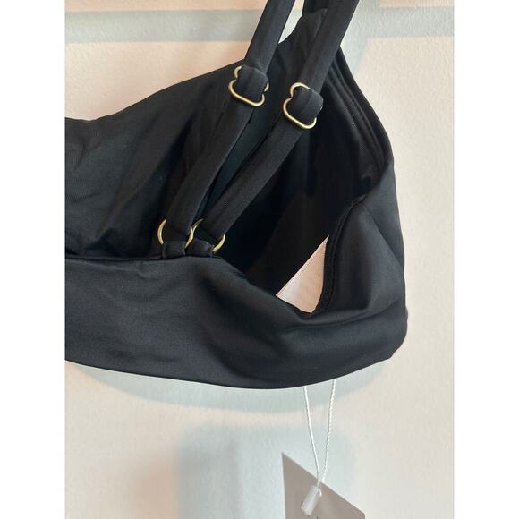 NWT Andie Swim The Rockaway Top In Black Size Small - Picture 6 of 6